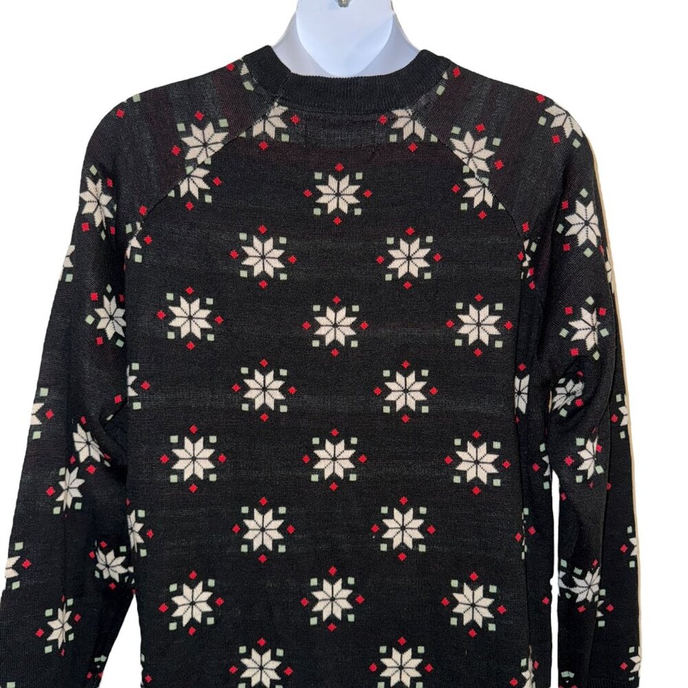 READ Rare Disney Villains Naughty List Sweater Womens XL Christmas Holiday Black - Picture 7 of 10